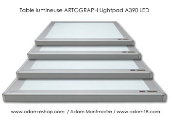 Tables Lumineuse A Led Dessin A3 Lightpad Artograph A4