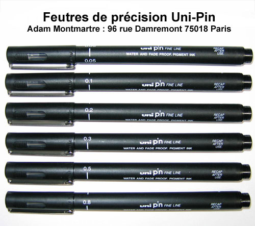 Fournitures dessin et manga arts graphiques Adam a Paris magasin marqueurs  a alcool pour Mangaka Promarker Copic Neopiko et DB Twin et Nuancier Pantone